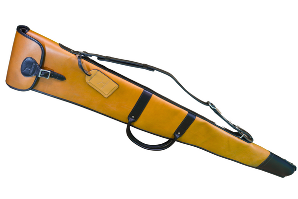 The untundra Shotgun Slip – Full Grain Leather Case with chocolate accents