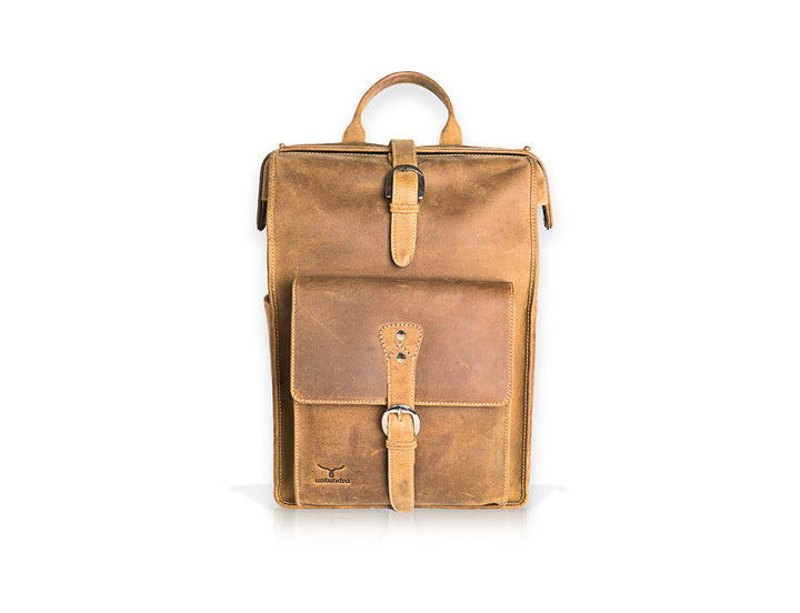 buffalo leather backpack Limited Edition Roosevelt Buffalo Grain Buffalo Leather Backpack | Vintage