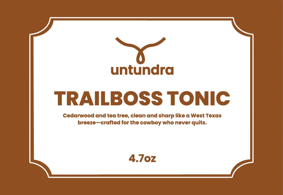 Trailboss Tonic - Handmade Soap, All Natural